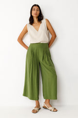 Hose Enetz Dunkelgrün Damen | Skfk