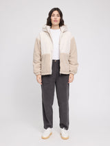 Jacke Fabric Blocking Moon/Natural | MAZINE