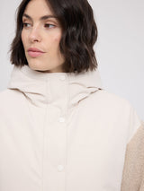 Jacke Fabric Blocking Moon/Natural | MAZINE