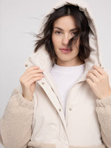 Jacke Fabric Blocking Moon/Natural | MAZINE