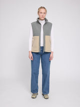 Gilet Fabrik Blocking Light Bottle/Natural | MAZINE