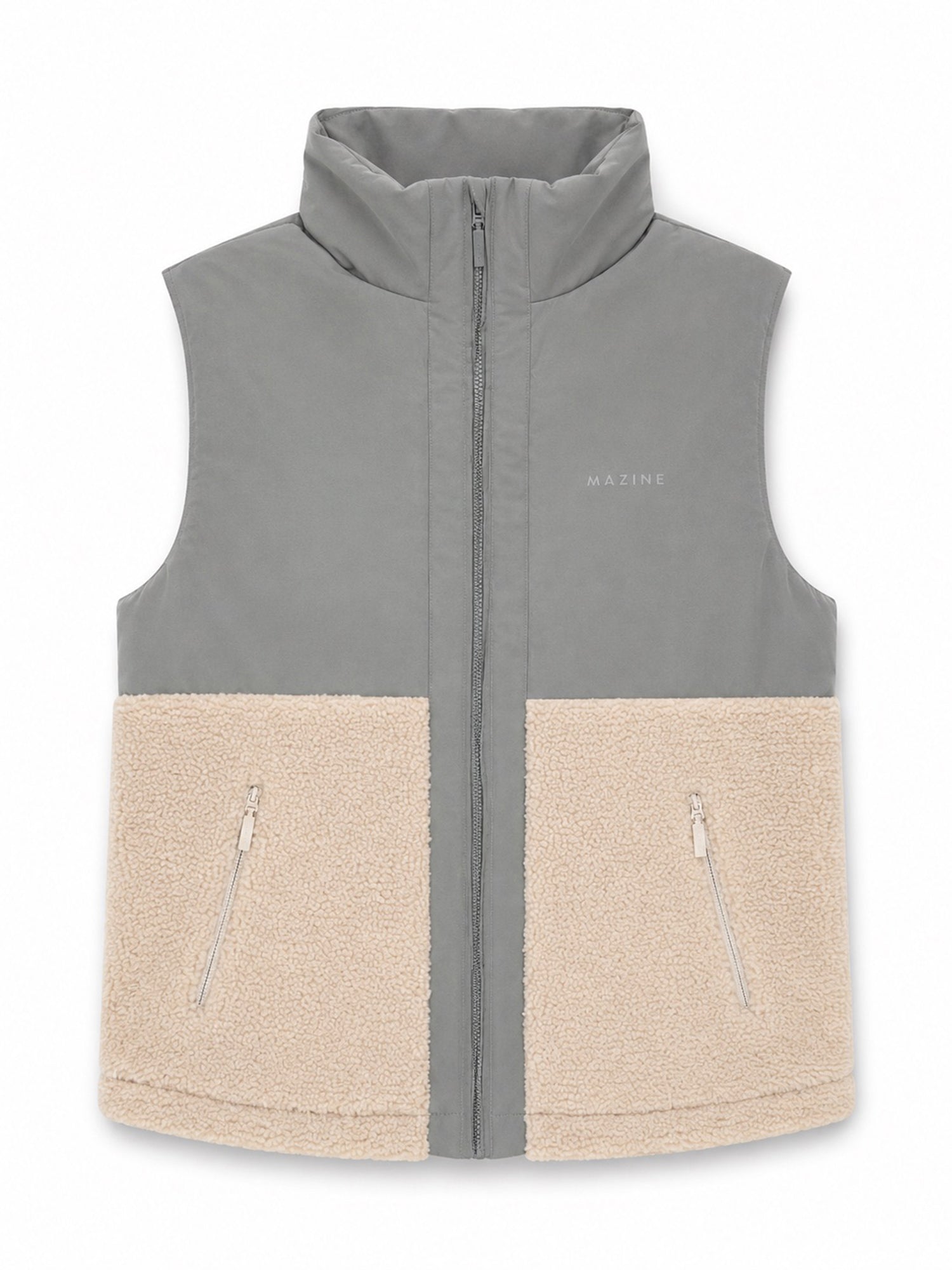 Gilet Fabrik Blocking Light Bottle/Natural | MAZINE