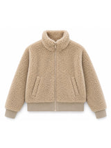 Jacke Kunstfell-Blouson Natur Damen | MAZINE