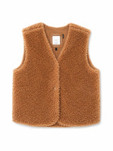 Vest Faux-Fur Fawn Woman | MAZINE