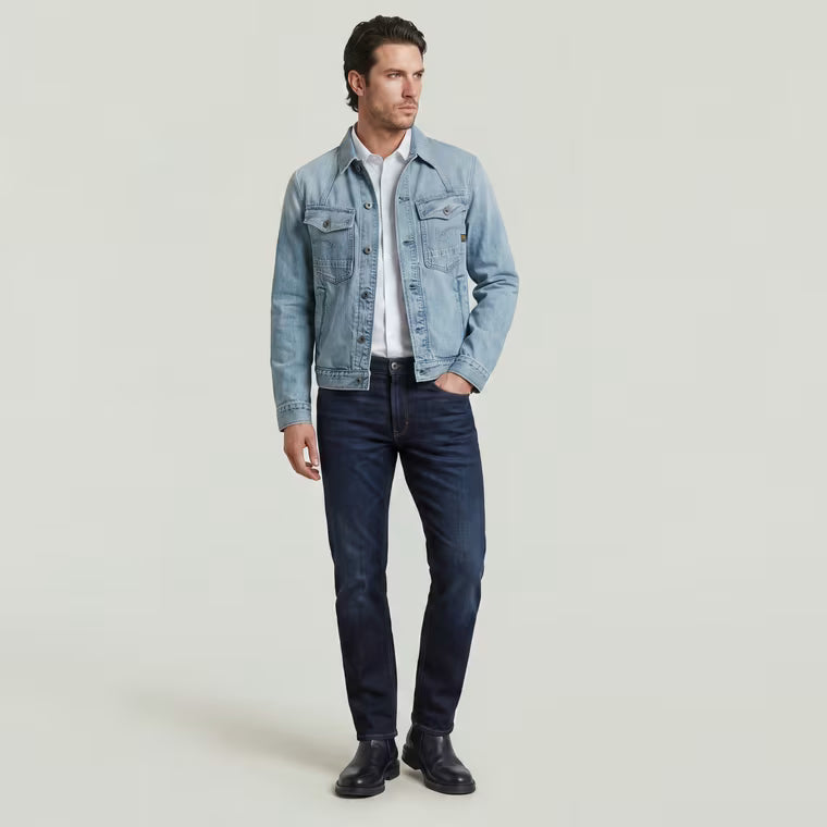 Mosa Straight Jeans Worn In Hourglass | G-STAR