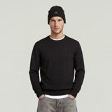 Core Refined Strickpullover Black Olive | G-STAR