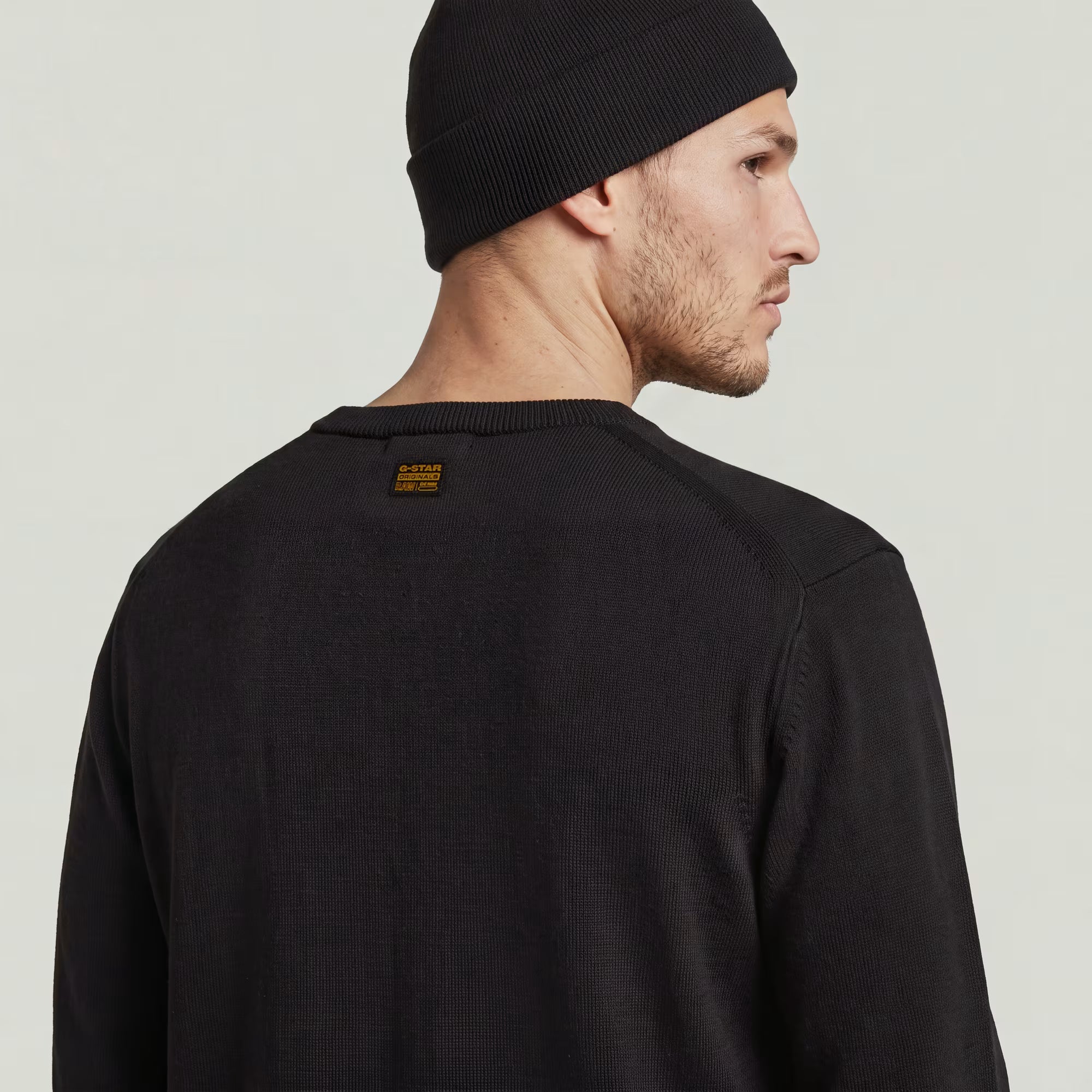 Core Refined Strickpullover Black Olive | G-STAR