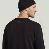 Core Refined Strickpullover Black Olive | G-STAR