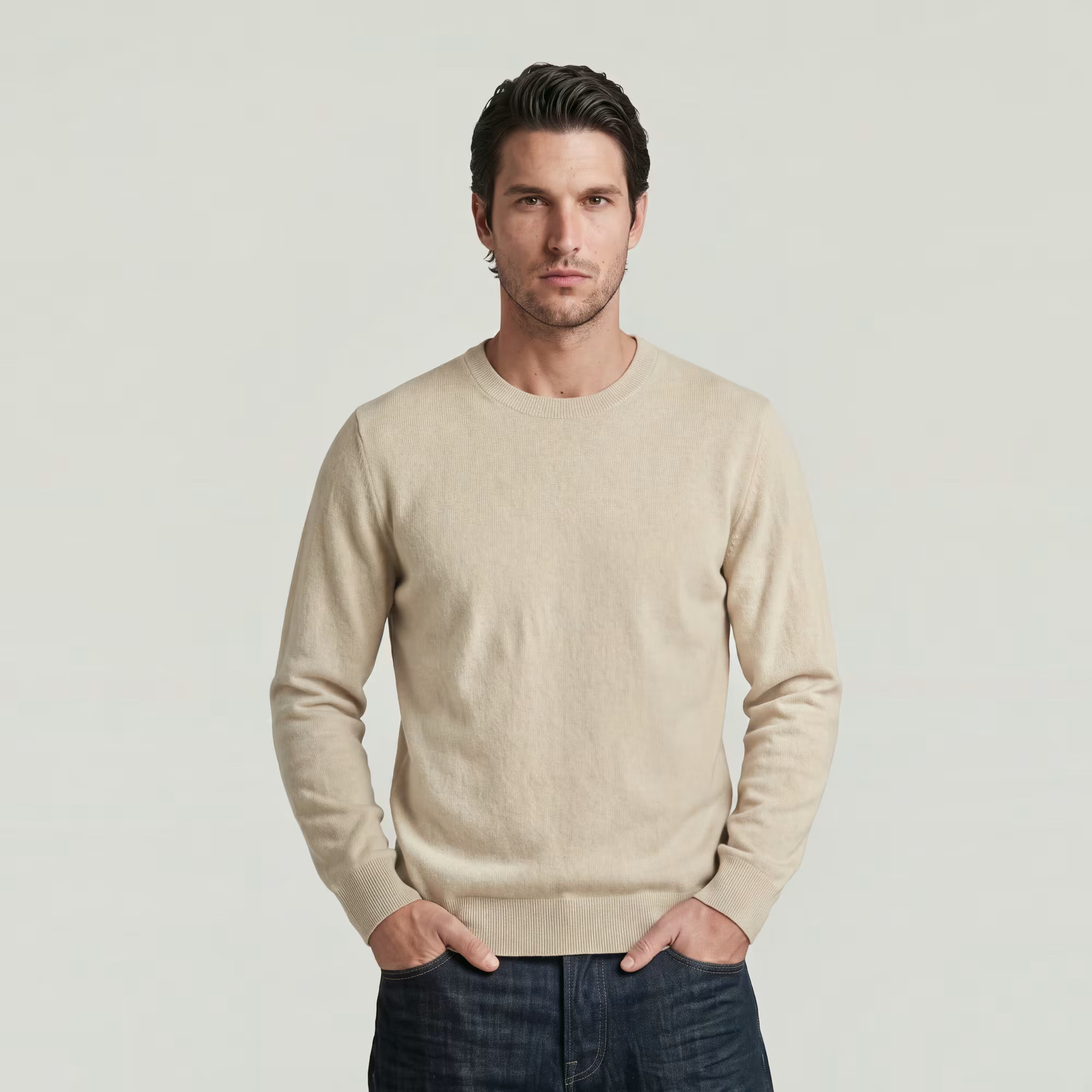 Core Refined Strickpullover Fossil | G-STAR