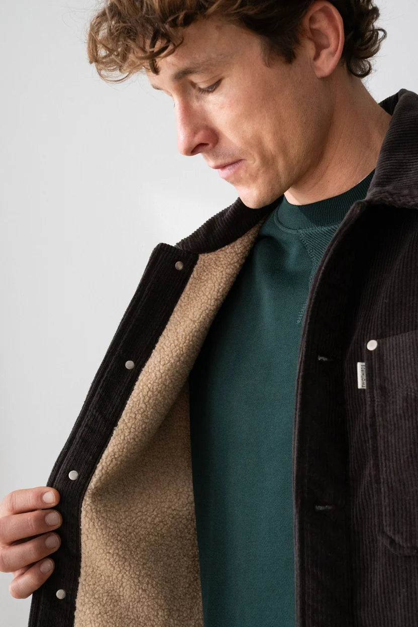 Geger Corduroy-Jacke Dark Sand | TWOTHIRDS