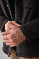 Geger Corduroy-Jacke Dark Sand | TWOTHIRDS