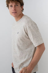 George Bay Rundhals-T-Shirt White Neps | TWOTHIRDS