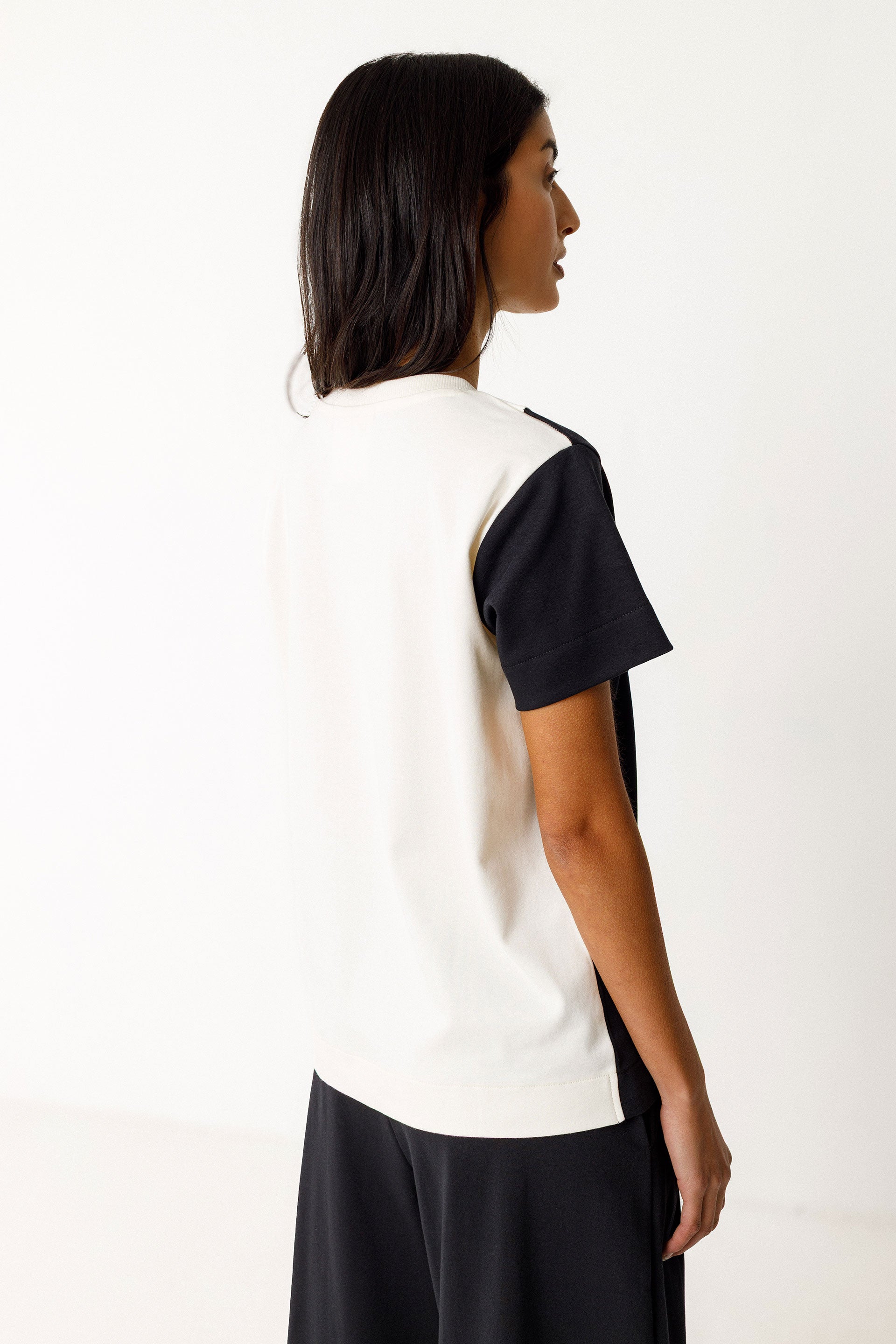 T-Shirt Graxi Donna Cotone Gots Crema | Skfk