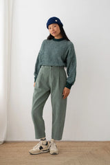 Haruku Corduroy Washed Green | TWOTHIRDS