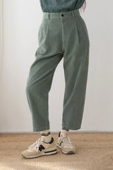 Haruku Corduroy Washed Green | TWOTHIRDS