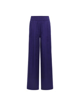 Wide-Leg Trousers Violet | Lanius