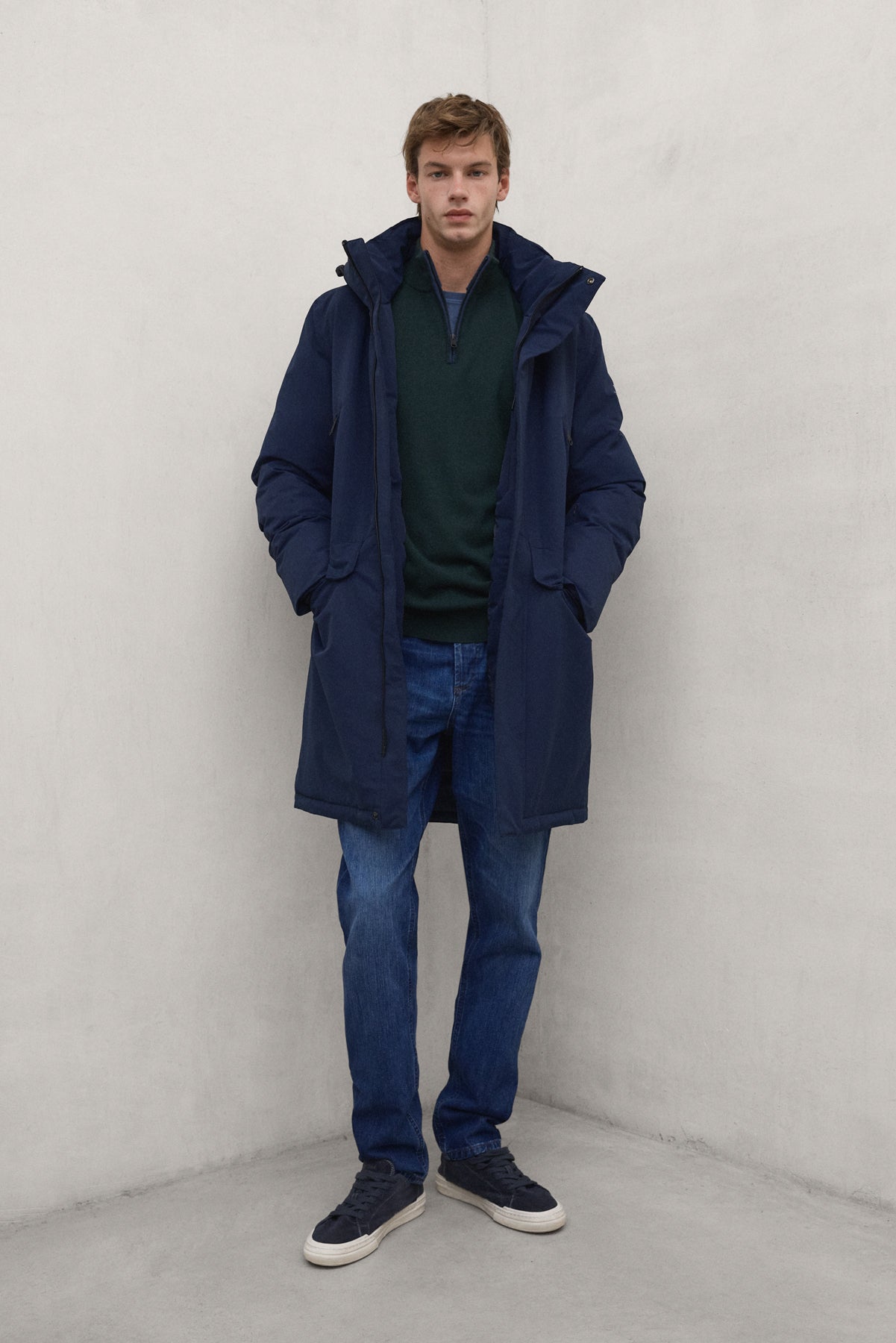 Iceberg Men's Jacket Navy | ECOALF