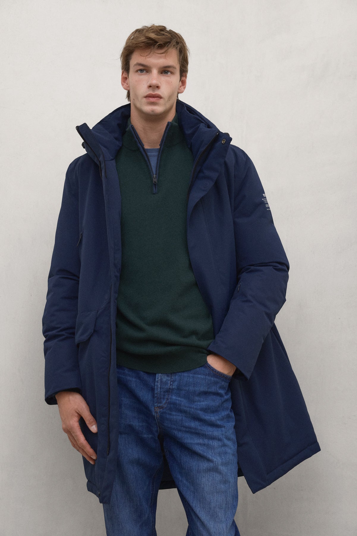 Iceberg Men's Jacket Navy | ECOALF