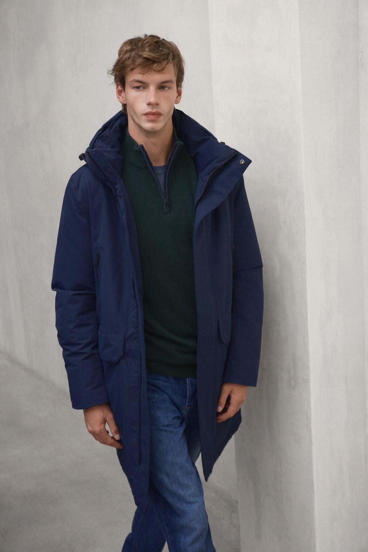 Iceberg Men's Jacket Navy | ECOALF
