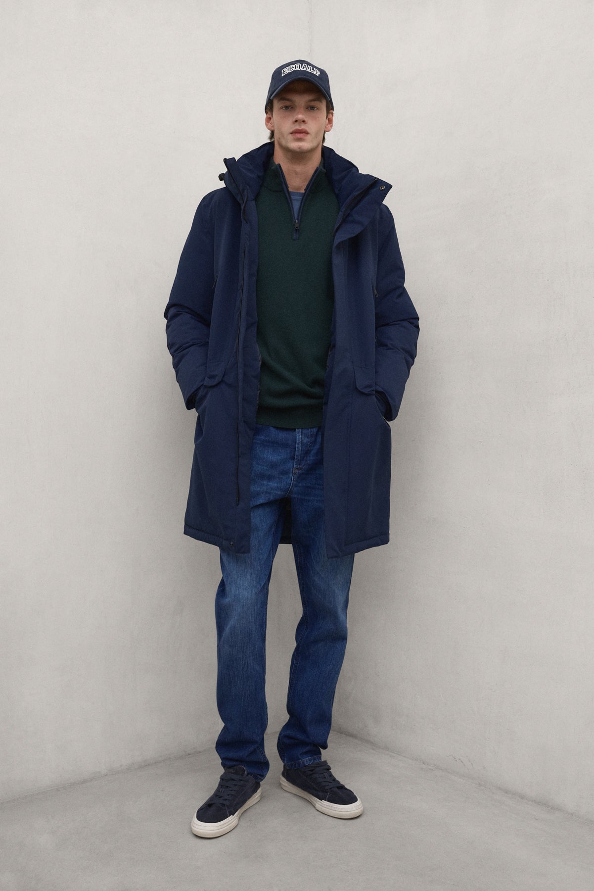 Iceberg Men's Jacket Navy | ECOALF