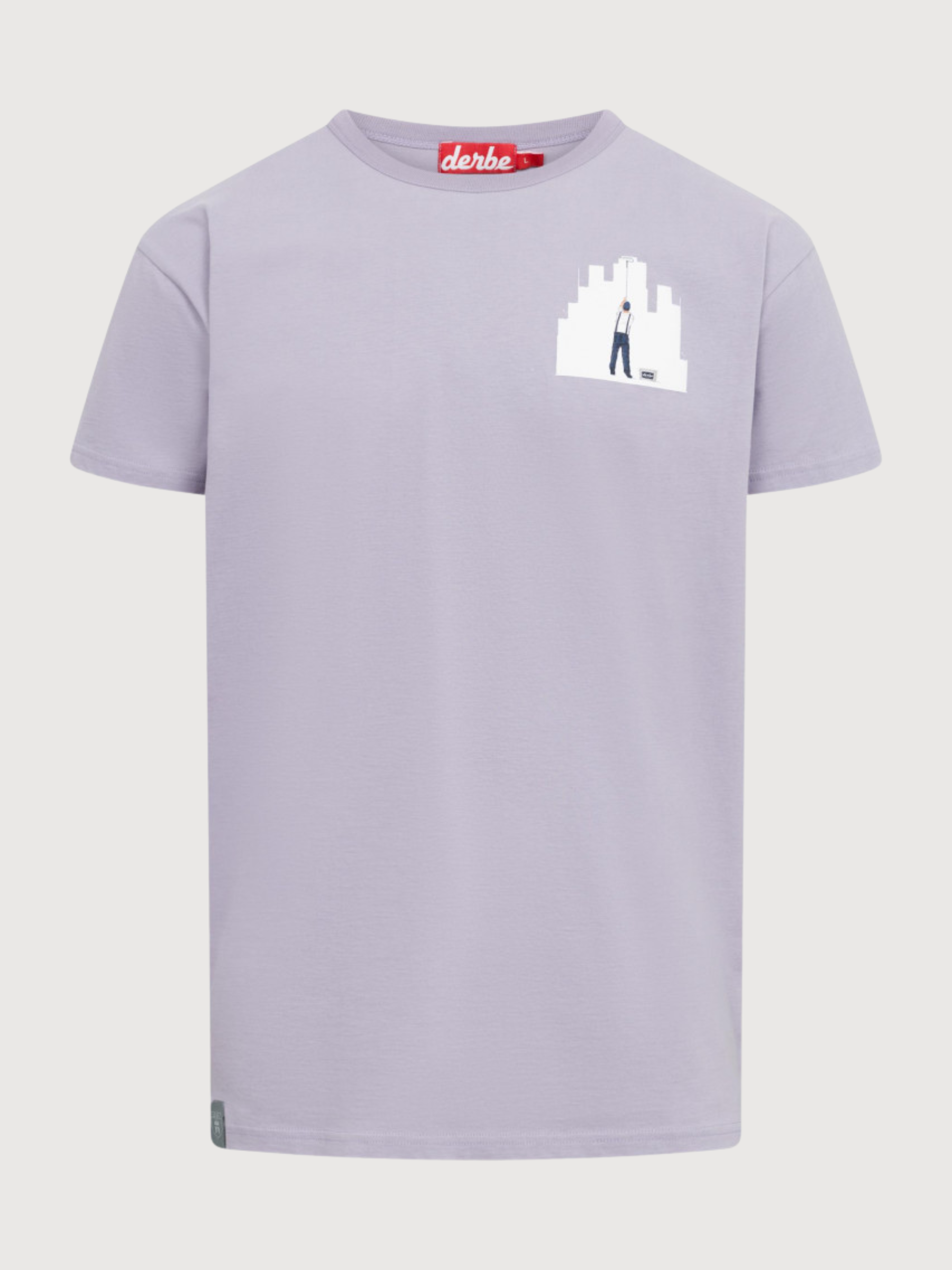 Anstreicher Lavendel Grey Men T-Shirt | Derbe