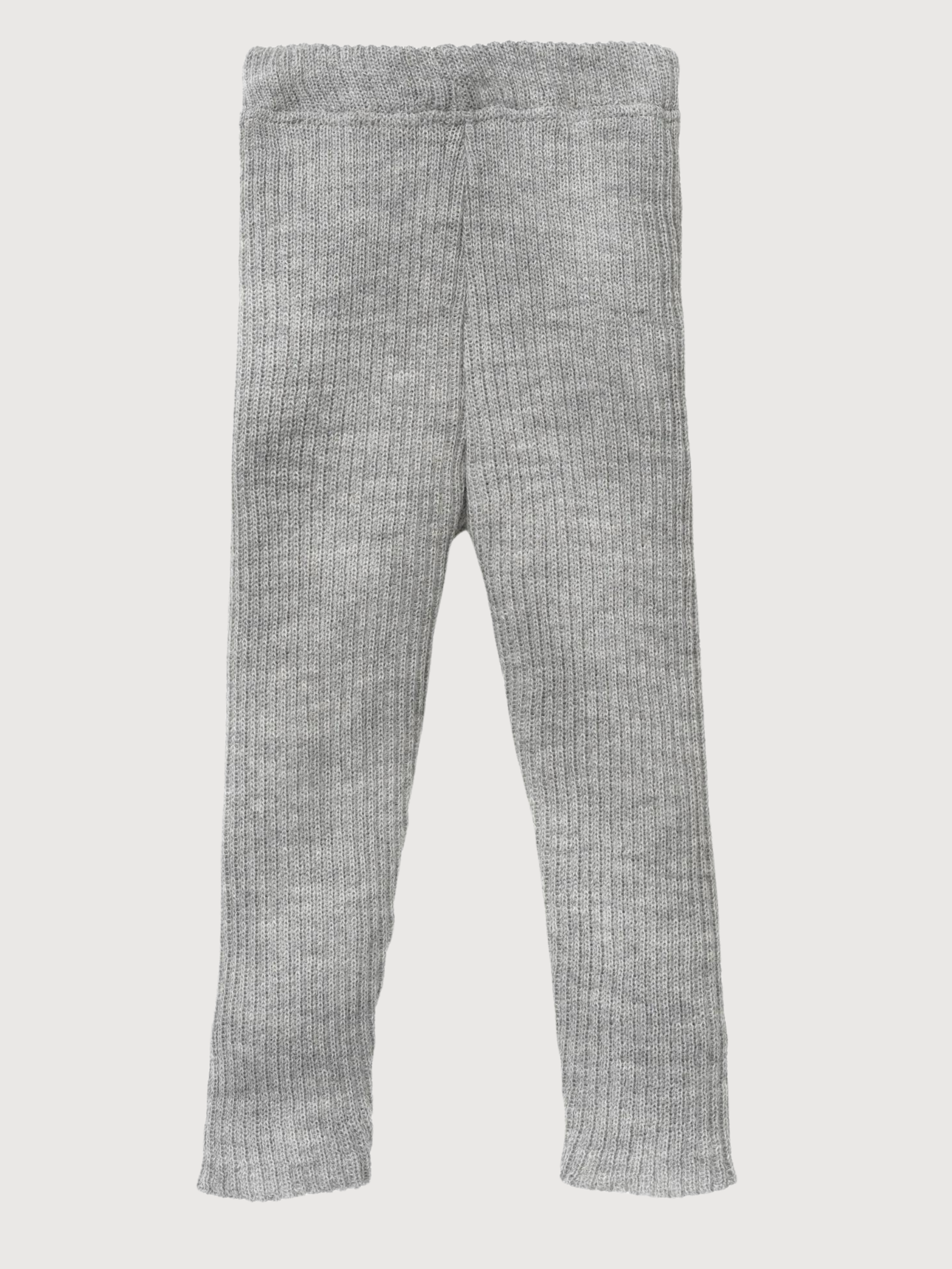 Strick Grey Knitted Leggins Kids | Disana