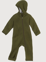 Zip-Overall Olive Baby | Disana