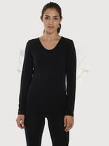 Mati T-Shirt Black Woman | Cora Happywear