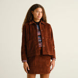 Stiby Cordjacke in Cappuccinobraun | DEDICATED