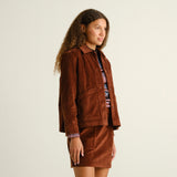 Stiby Cordjacke in Cappuccinobraun | DEDICATED