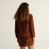 Stiby Cordjacke in Cappuccinobraun | DEDICATED