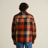 Jacke Torp Flanell-Karo Mattiert Mehrfarbig | DEDICATED