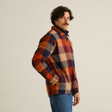 Jacke Torp Flanell-Karo Mattiert Mehrfarbig | DEDICATED