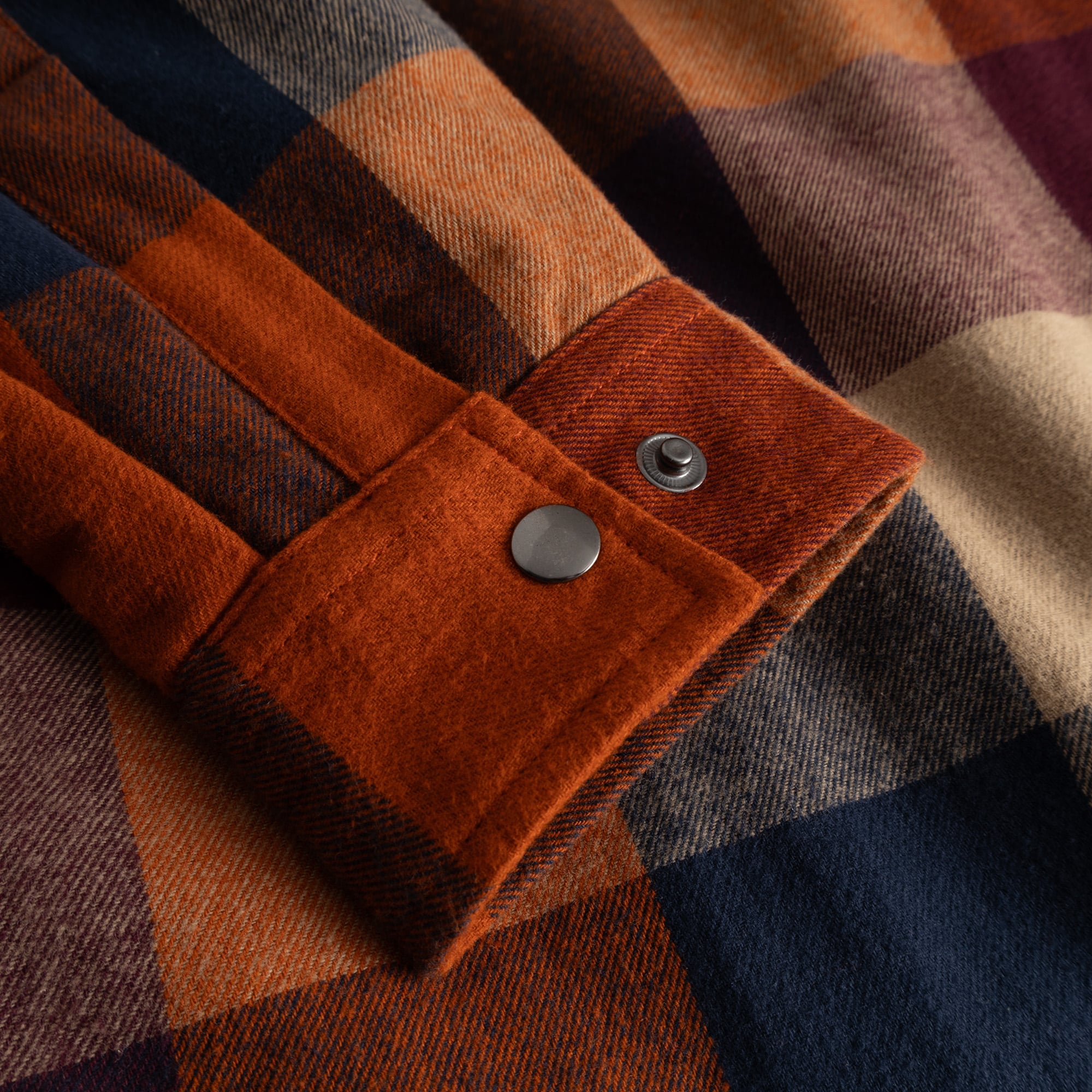 Jacke Torp Flanell-Karo Mattiert Mehrfarbig | DEDICATED