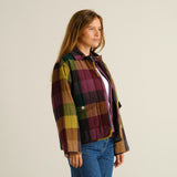 Jacke Voxtorp Flanell Karomuster Auffällig Mehrfarbig | DEDICATED