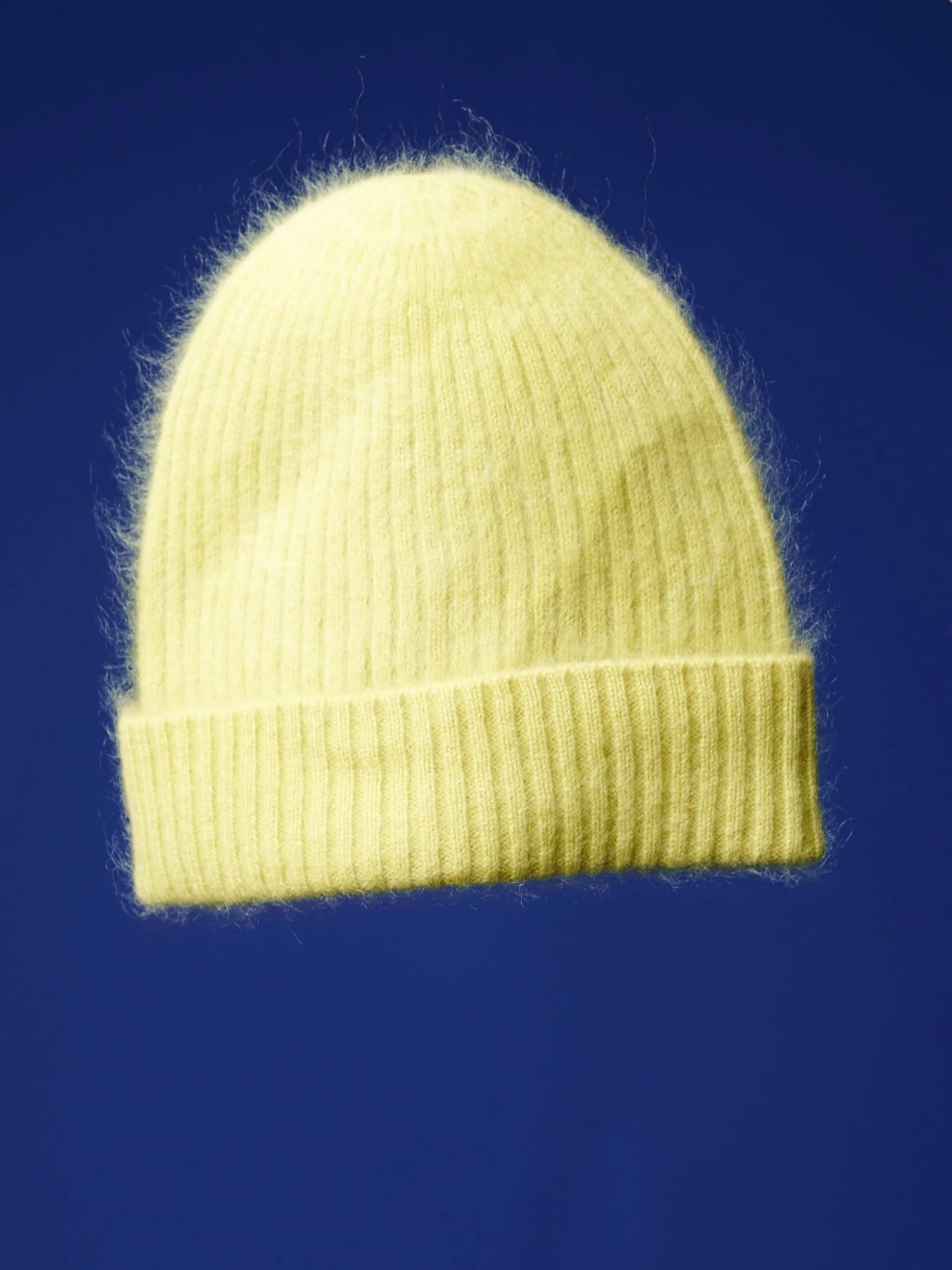 Rib Hat in Cashmere Lime | Another Brand