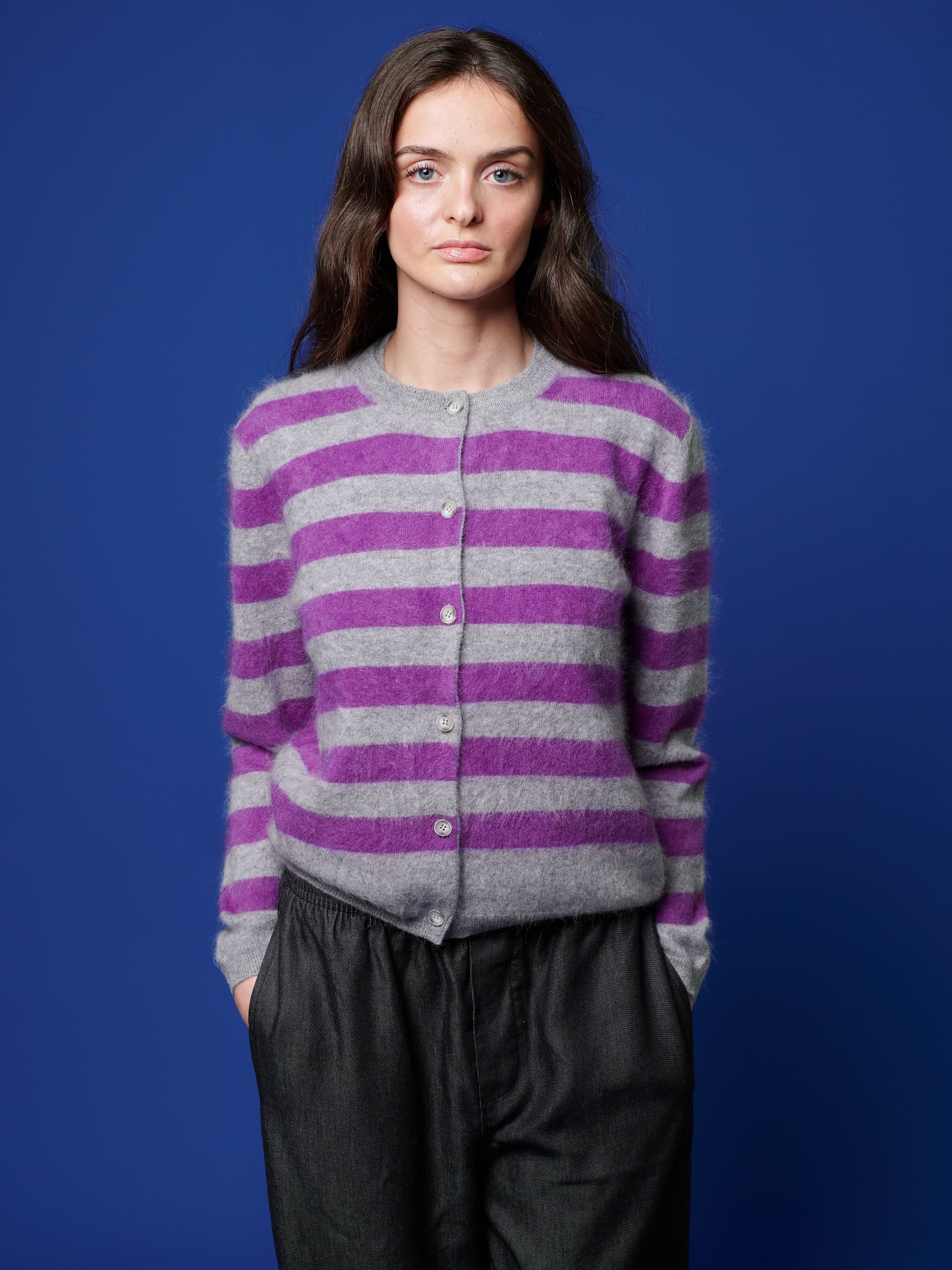 Cardigan Stripes Brushed | Another Brand