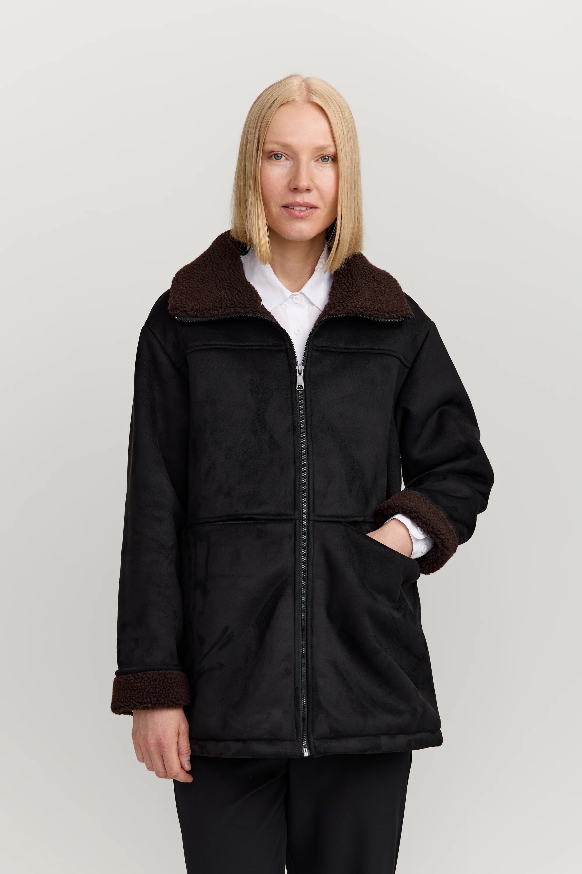 Kelsey Women's Jacket – Carbon Black | Makia