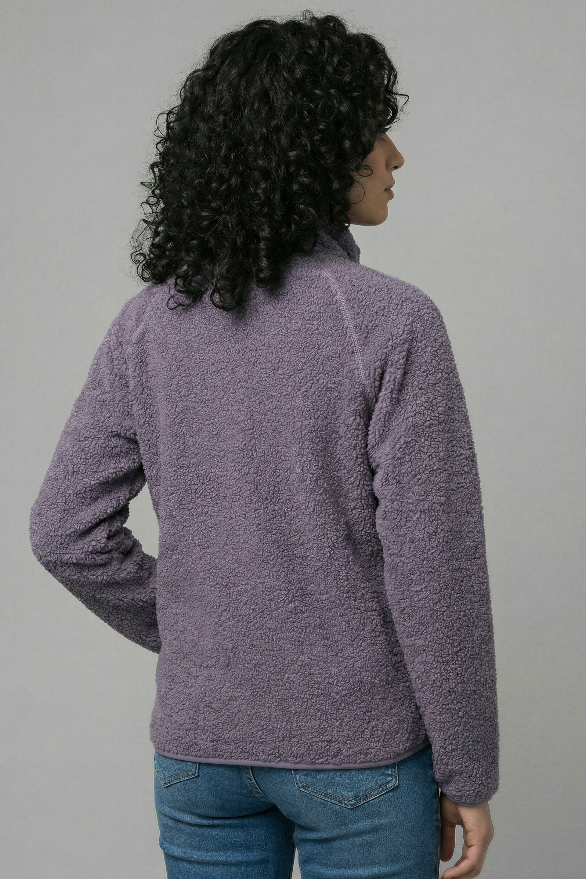 Kuschelby Women's Jacket – Purple Sage | Derbe