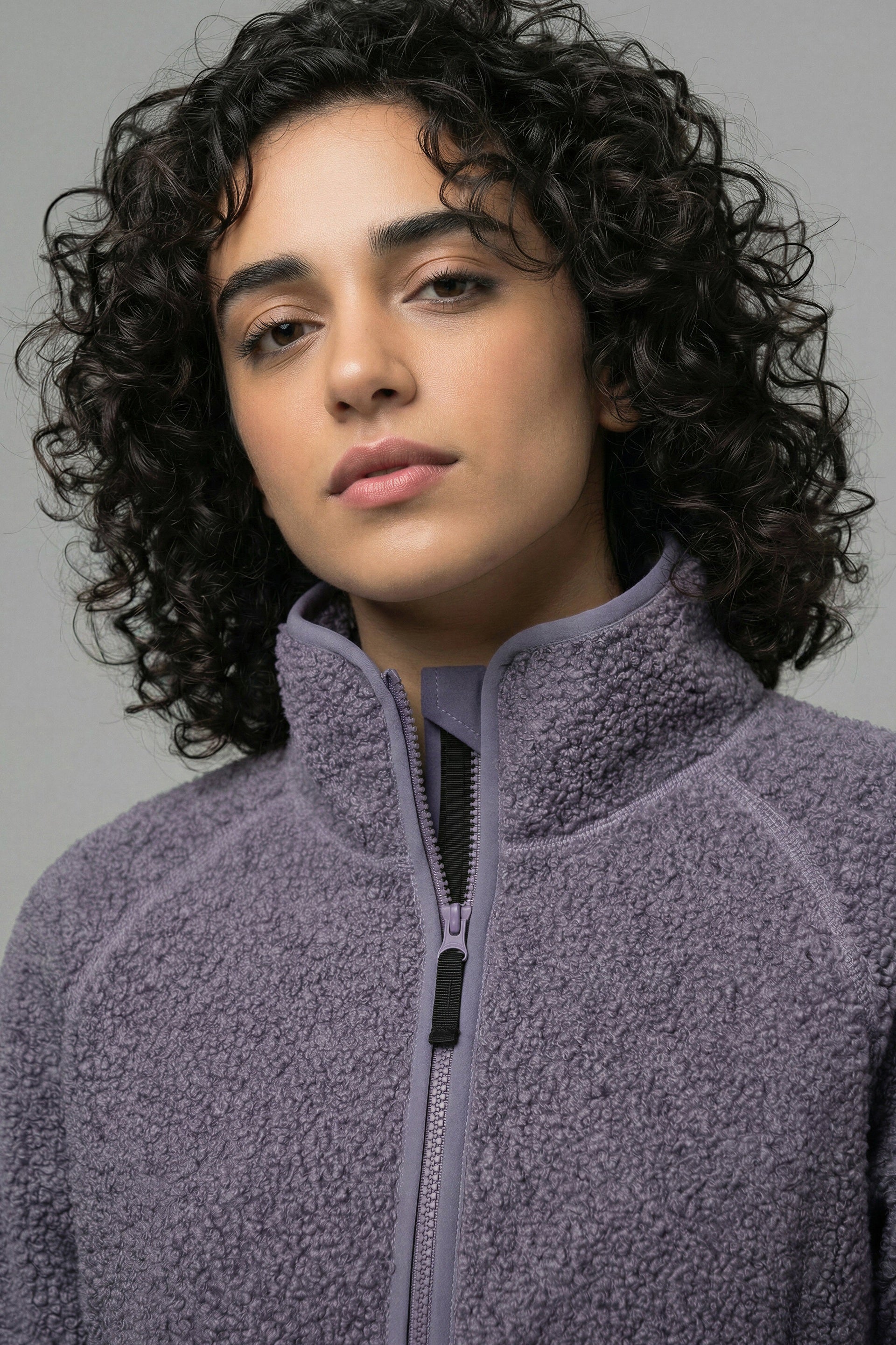 Kuschelby Women's Jacket – Purple Sage | Derbe