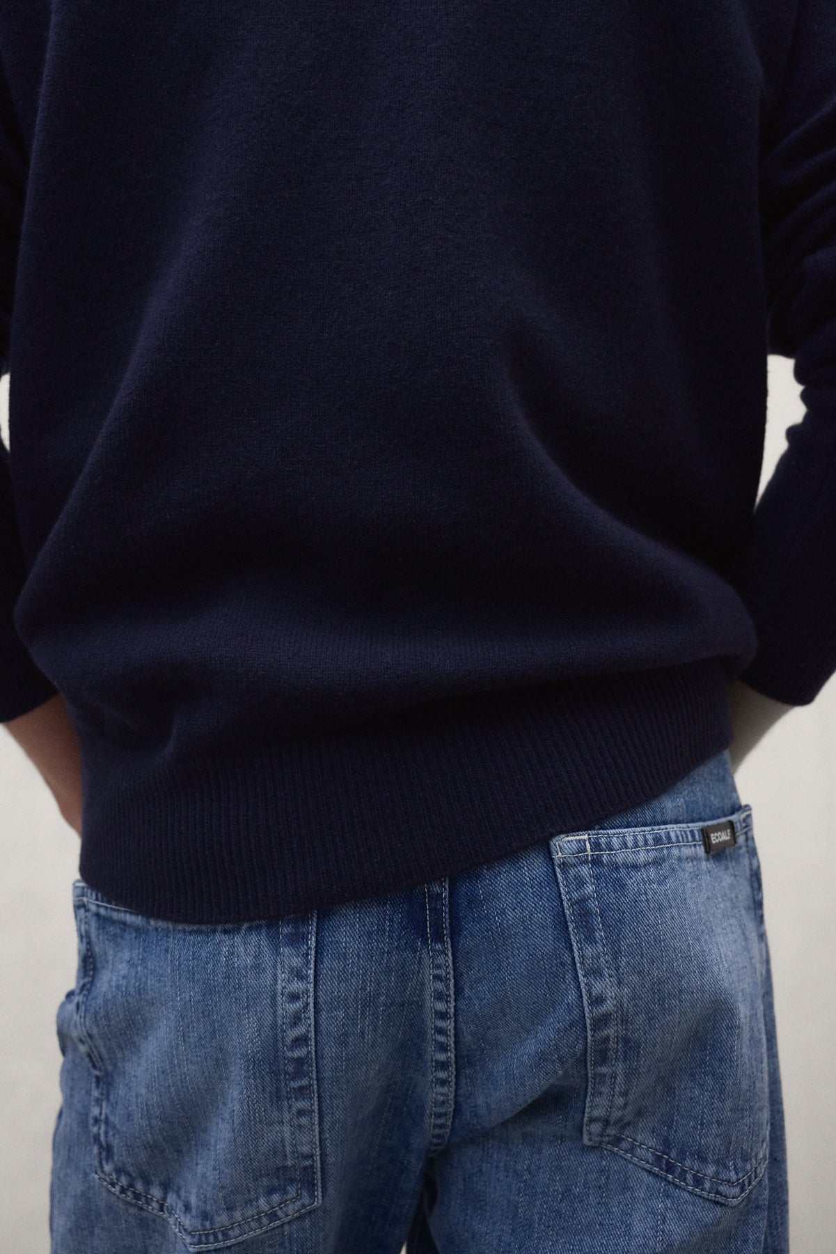 Maglione Laguna da uomo blu navy scuro | ECOALF