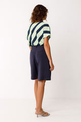 Bermuda-Hose Laida Navy Damen | Skfk