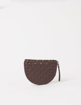 Portamonete Laura – Marrone Intrecciato | O My Bag