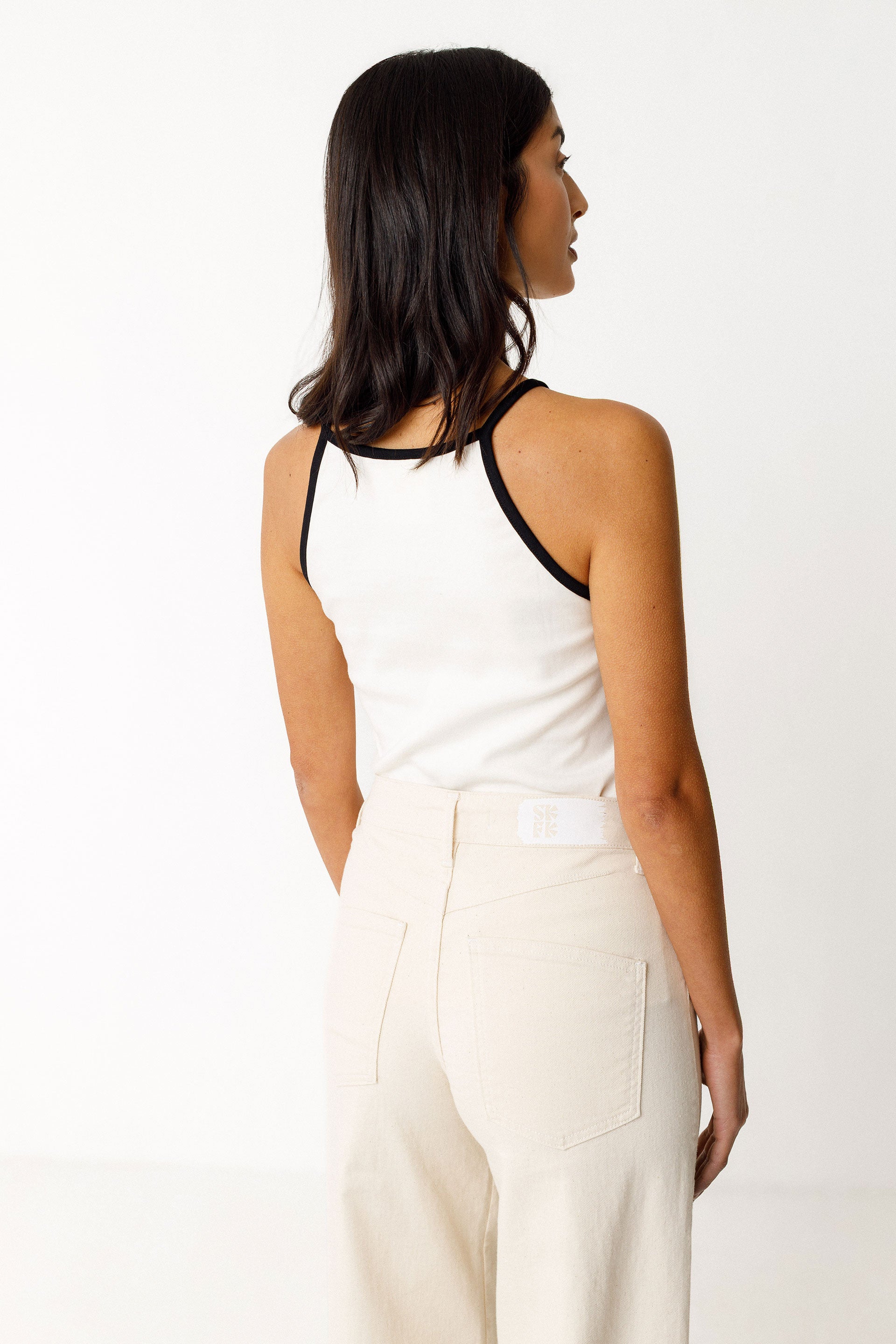Top Libe Creme Damen Bio-Baumwolle | Skfk