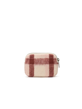 Lili pink tartan Coin Purse | Hindbag