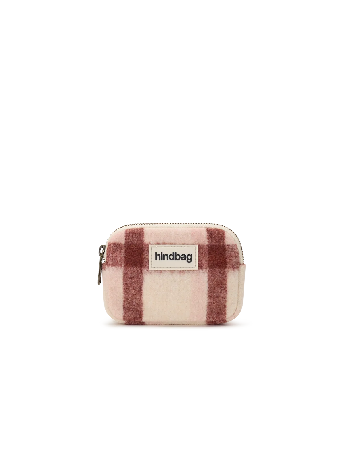 Lili pink tartan Coin Purse | Hindbag