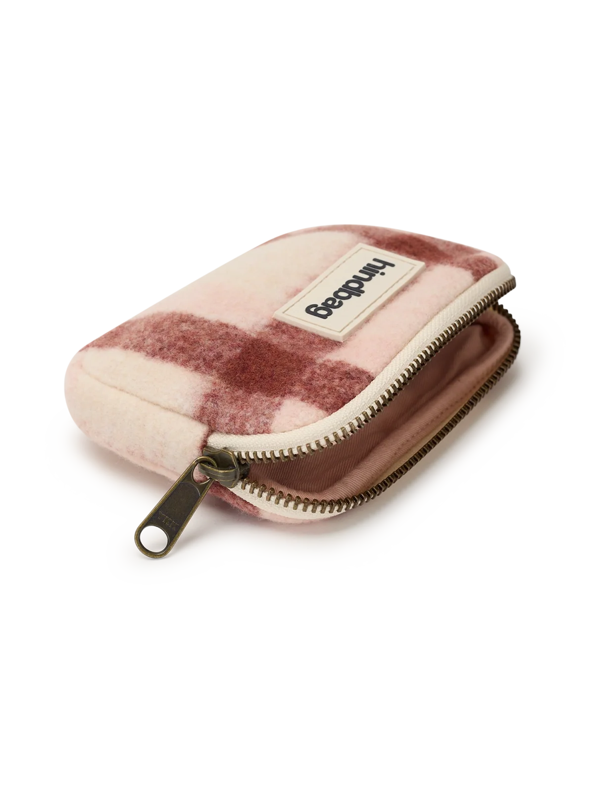 Lili pink tartan Coin Purse | Hindbag