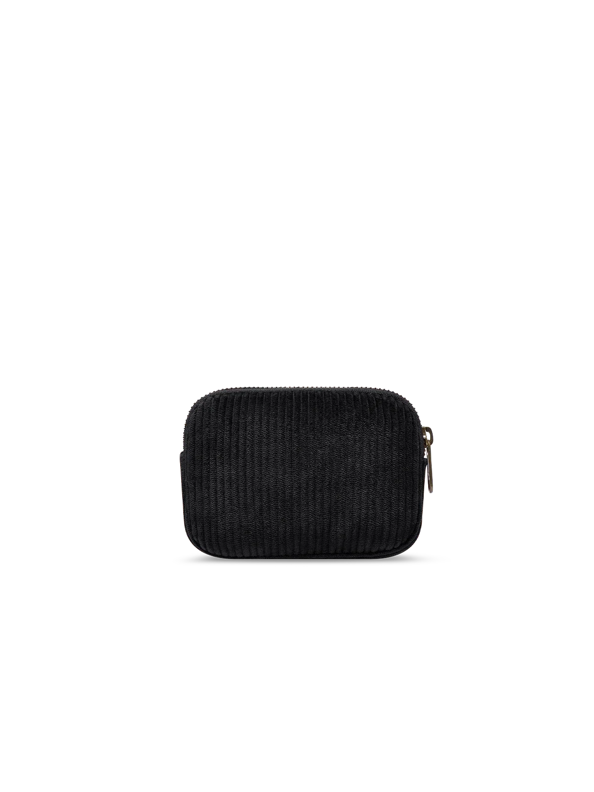 Lili black corduroy Coin Purse | Hindbag