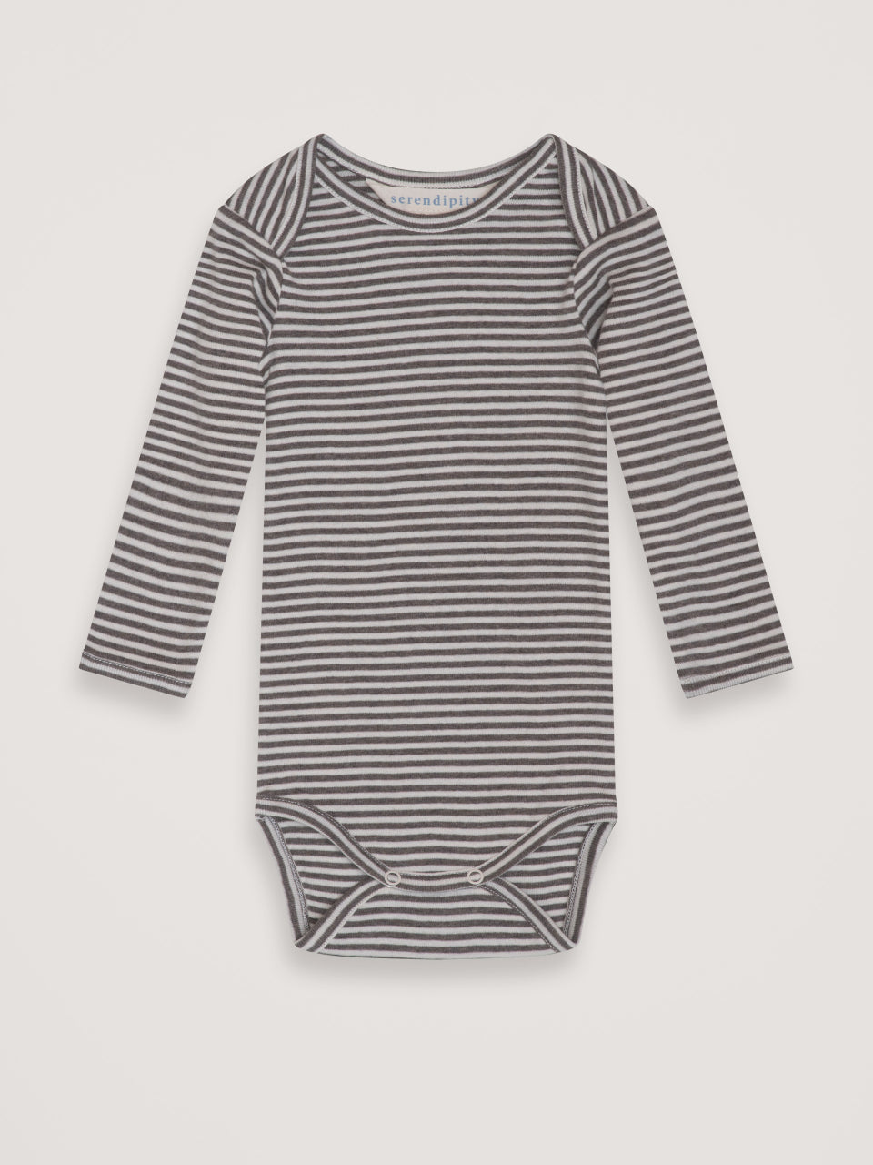 Baby Body Stripe Soil/Offwhite | SERENDIPITY