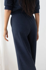 Maipo Diplomatic gestreifte Hose Navy | TWOTHIRDS